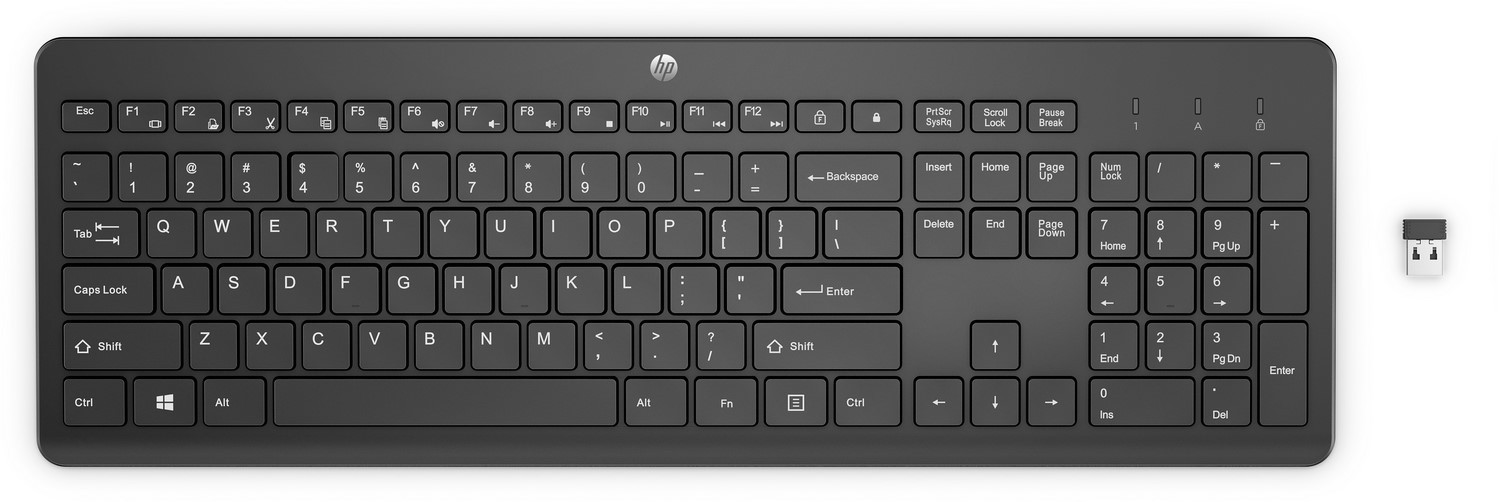 Tastierë HP 230, RF Wireless, e zezë