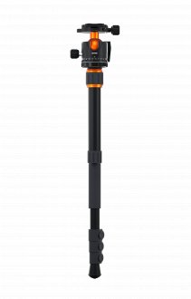 Фотографски статив Camrock Wanderer T42, 176 cm, алуминиум, црн