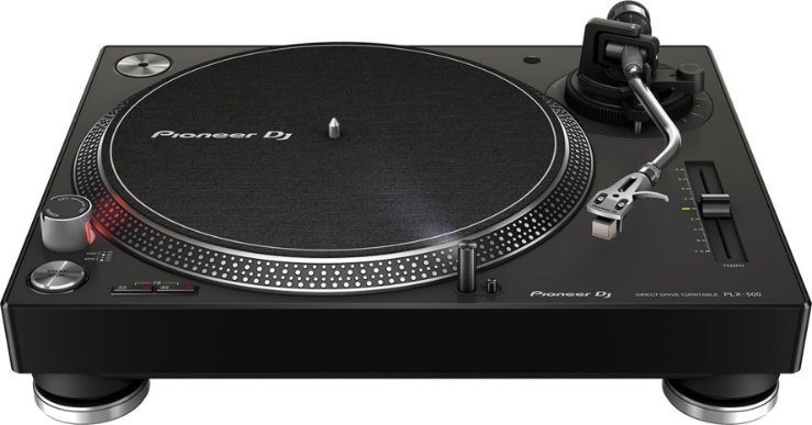 Pikap DJ Pioneer DJ PLX-500, motor direkt, USB, i zi