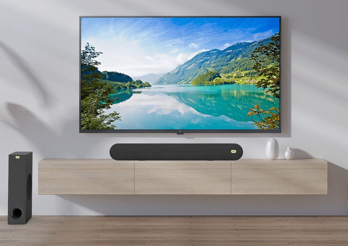 Soundbar Mozos Cinema 2.1, Bluetooth, HDMI ARC, i zi