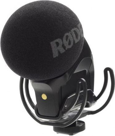 Mikrofon Rode Stereo VideoMic Pro, stereo, për kamera, i zi