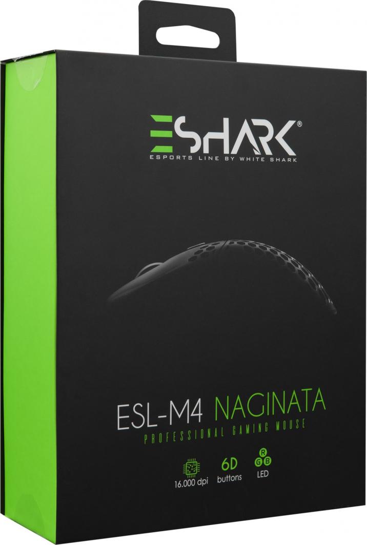 Maus Gaming EShark Naginata, 16.000 DPI, i zi