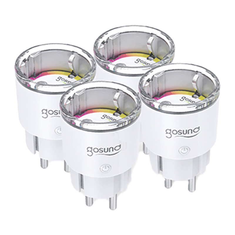 Prizë inteligjente Gosund EP2-Z, ZigBee, 10A set 4 copë, e bardhë