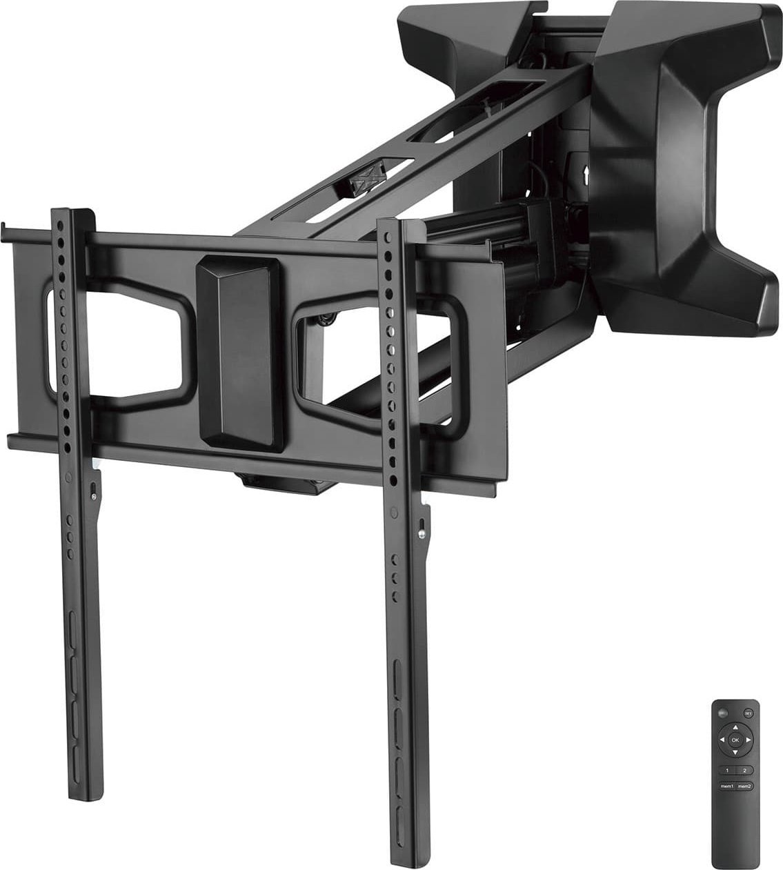 Mbajtëse murale elektrike Maclean MC-891, për TV 37"–70", deri 35 kg, e zezë