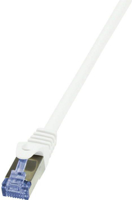 Kabllo rrjeti LogiLink RJ-45/RJ-45 cat.7 S/FTP, 3m, i bardhë
