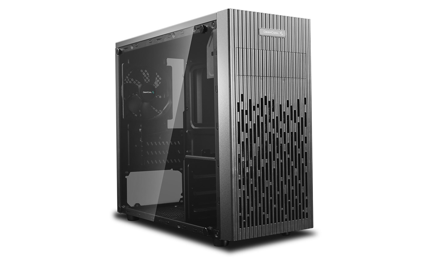 Kasa PC Deepcool Matrexx 30 Mini Tower, xham i temperuar, e zezë