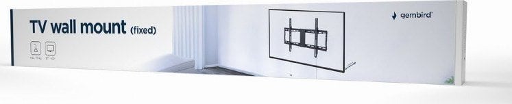 Mbajtëse për televizor Gembird WM-80F-01, 37-80", për muri