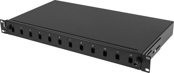 Panel optik Lanberg, 12x SC simplex, 12x LC duplex, rack 19" 1U, i zi