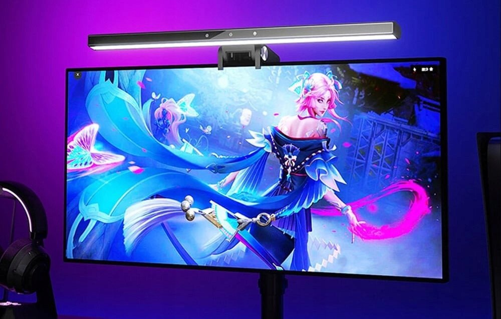 Lampë monitori BlitzWolf BW-CML6, Screenbar, LED, e zezë