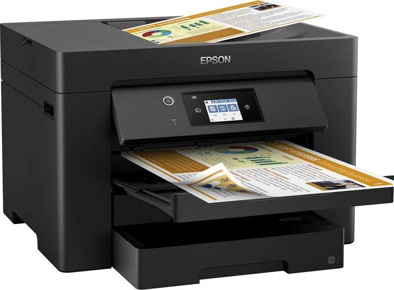 Printer Epson WorkForce WF-7830DTWF, A3, multifunksional, i zi