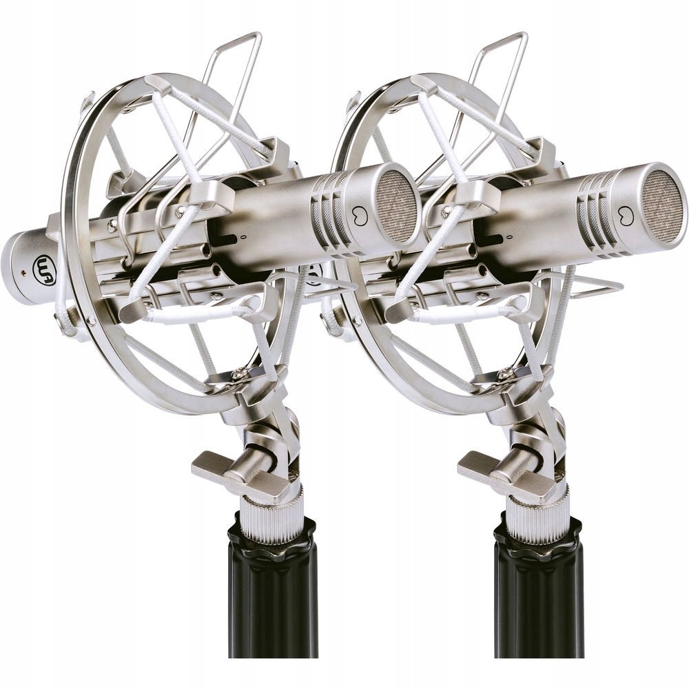 Mikrofon kondensator Warm Audio WA84 ST OC, stereo, kapsula omni dhe kardioide, nikeli