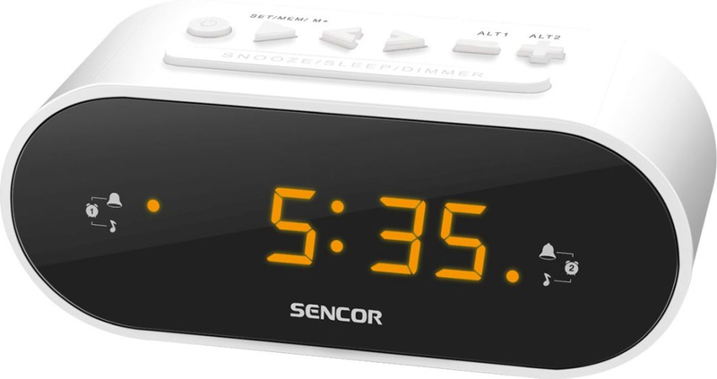 Orë me radio Sencor SRC1100 W