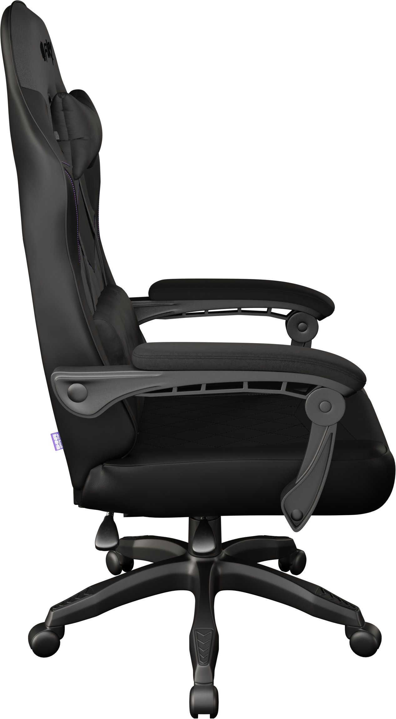 Karrige gaming Fury Shinai S2, eco leather dhe pëlhurë, deri 120kg, e zezë