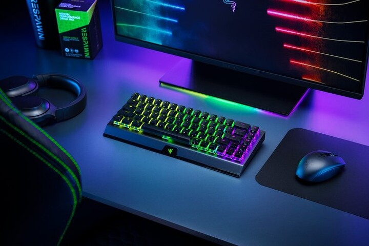 Tastierë Razer BlackWidow V3 Mini HyperSpeed ​​Phantom Edition, Razer Yellow, US