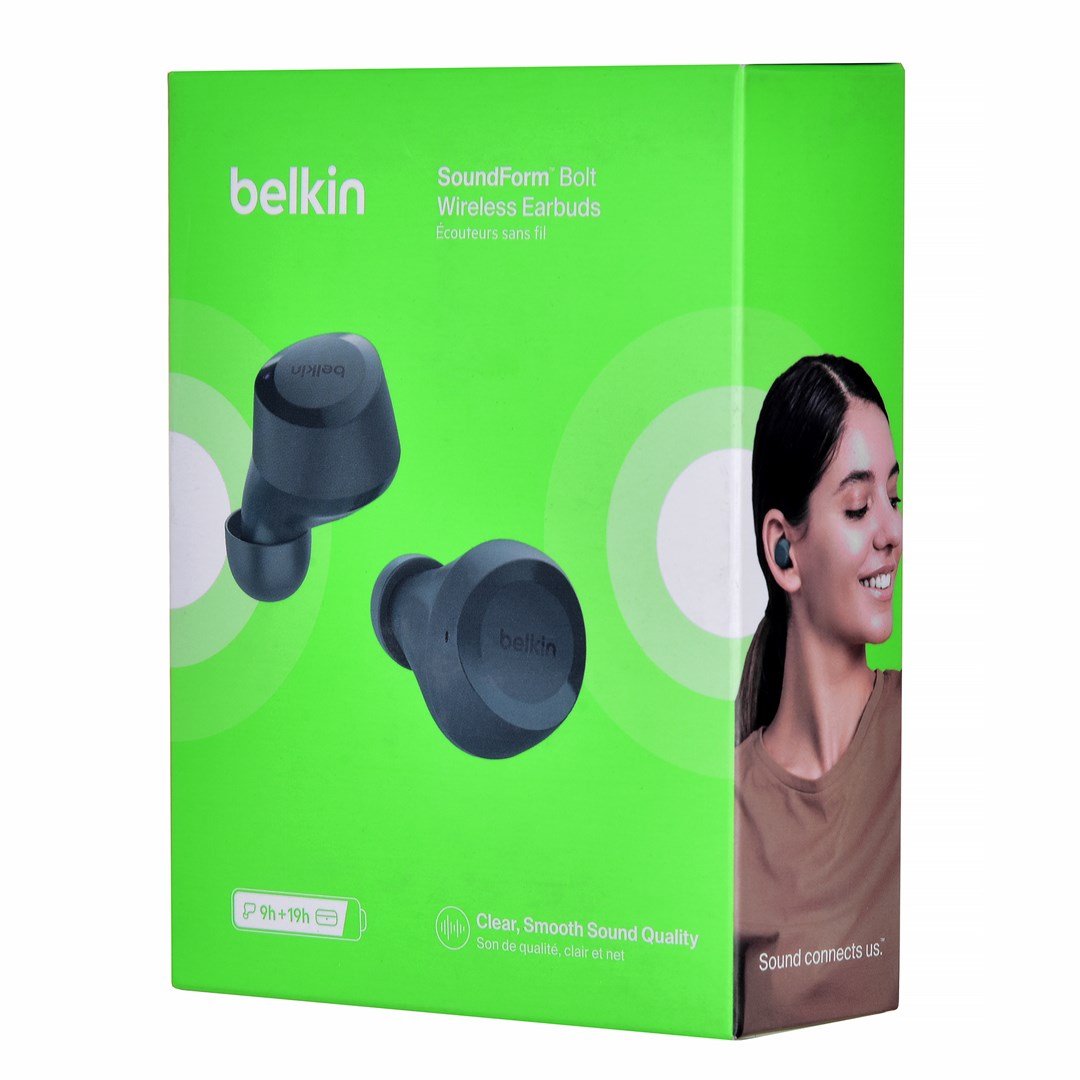 Dëgjuese Belkin SoundForm Bolt, Wireless, të kafta