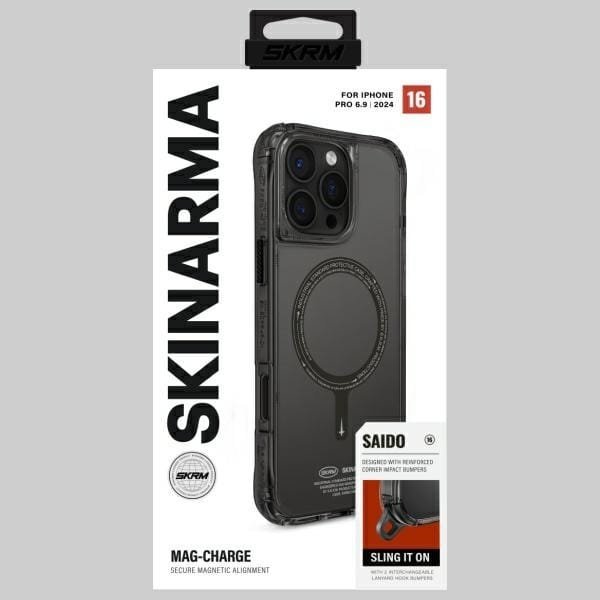Mbulesë telefoni Skinarma për iPhone 16 Pro Max, 6.9", me karikim magnetik, transparente