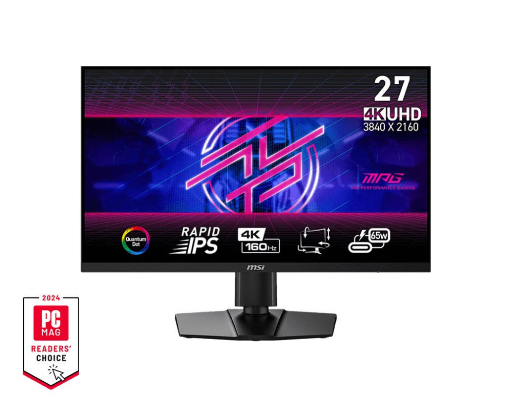 Monitor MSI MPG 274URF QD, 27", IPS, 4K UHD, 160Hz, 0,5ms, i zi