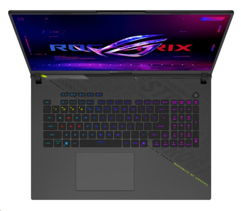 Laptop ASUS ROG Strix G18 G814PM-TT091Z, 18", AMD Ryzen 9-8940HX, 32GB RAM, 1TB SSD, NVIDIA GeForce RTX 5060, i hirta