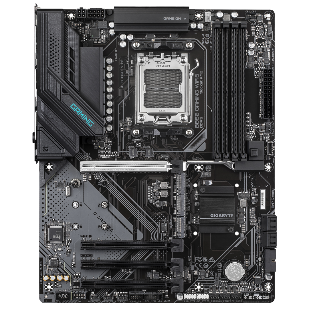 Pllakë amë Gigabyte B850 Gaming WiFi 6, AMD Ryzen 9000, DDR5, ATX