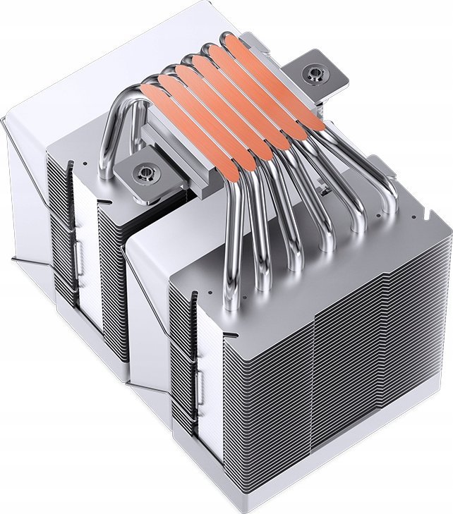 Ftohës CPU Jonsbo CR 1400 DV2, 2 kulla, 6 heatpipe, i bardhë