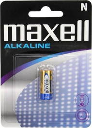 Bateri Maxell ALKALINE 1,5V LR1 / N / E90 / 910A 1PK BLISTER 723031.04.CN