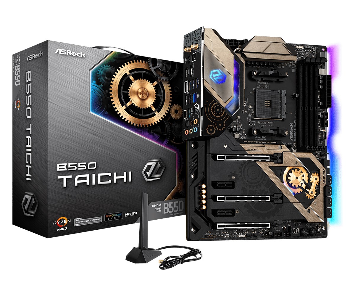 Матична плоча Asrock B550 Taichi AMD B550 Socket AM4 ATX