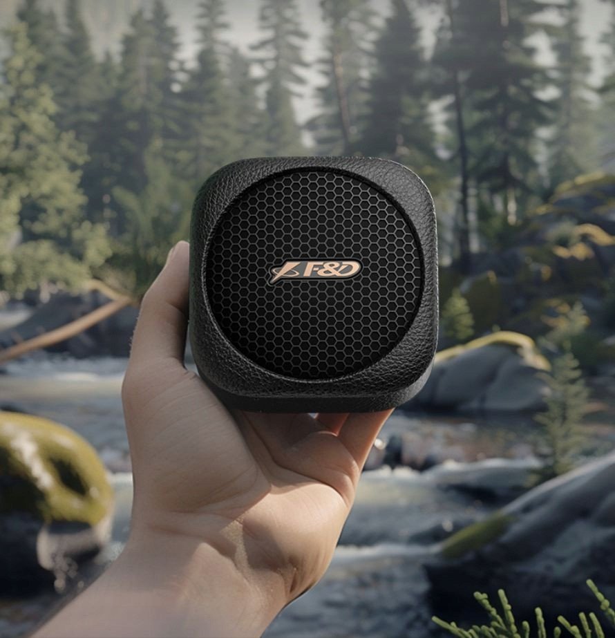 Блуetooth звучник Fenda RW10, 7W, батерија до 10 часа, црн