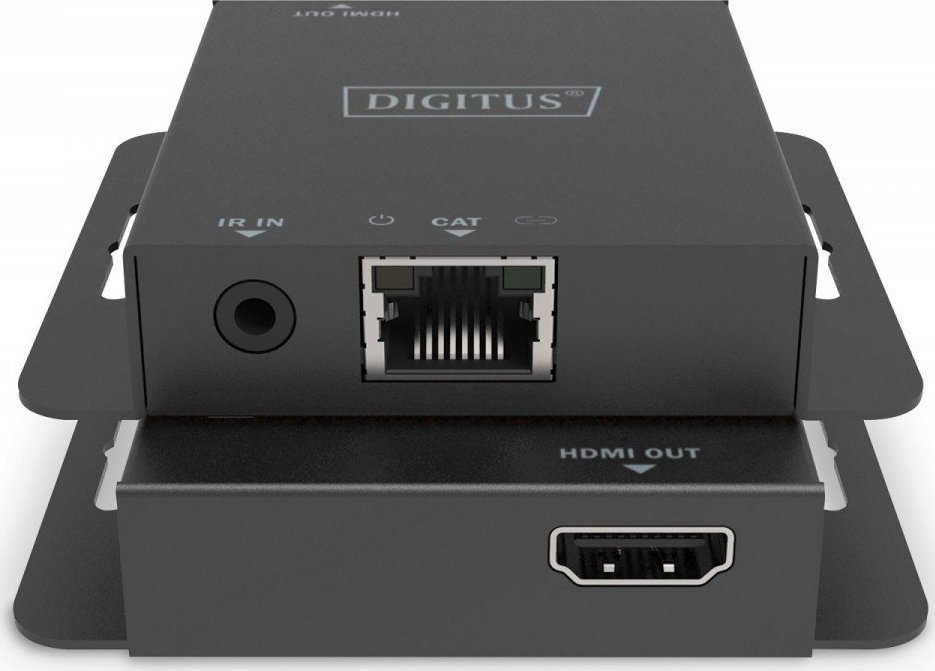 Систем за пренос AV Дигитус HDMI Екстендер 4K, 70 m, Кат.5e/6/7/8, сет