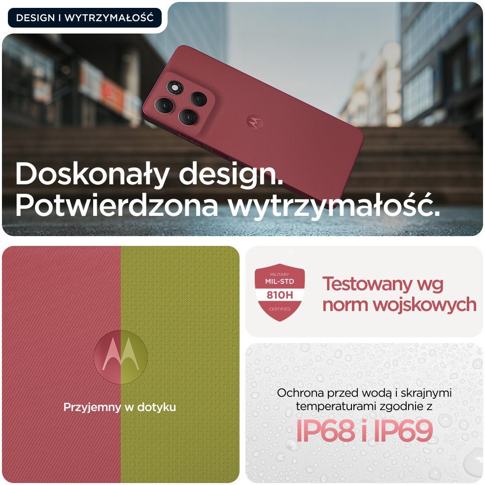 Telefoni Motorola Moto G86 Power, 6.67", 256GB, 5G, rozë