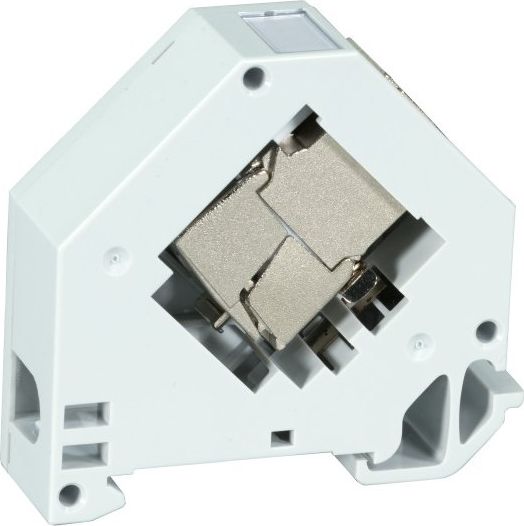 Mbajtëse keystone EFB Electronics ET-25186.V2, 1 port, për shinë DIN, plastike, gri e çelët