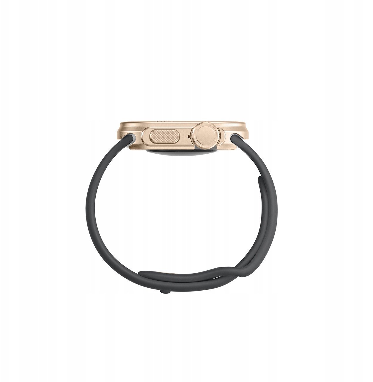 Mbrojtëse për Apple Watch Amazingthing Titan Pro, 46mm, alumin, ari