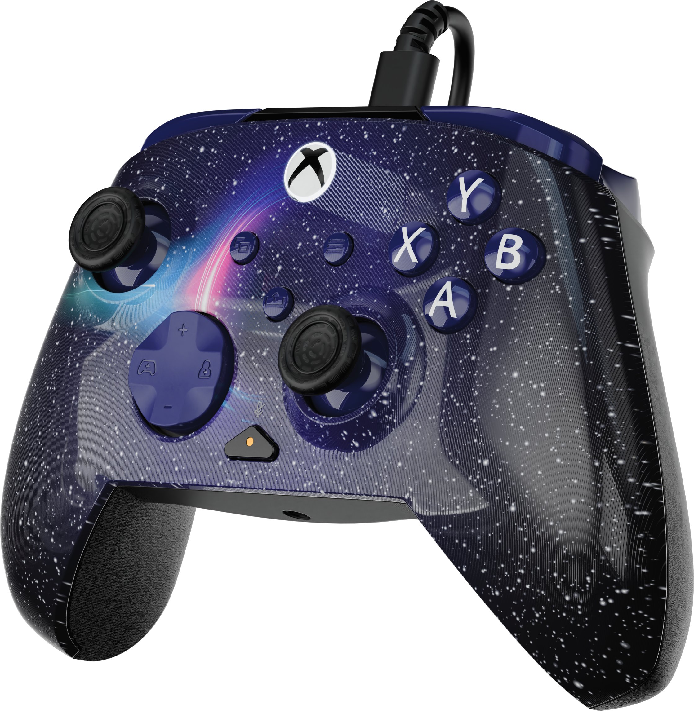 Kontroller lojërash Turtle Beach Rematch Advanced Dark Cosmos, me kabllo, për Xbox dhe PC, shumëngjyrësh