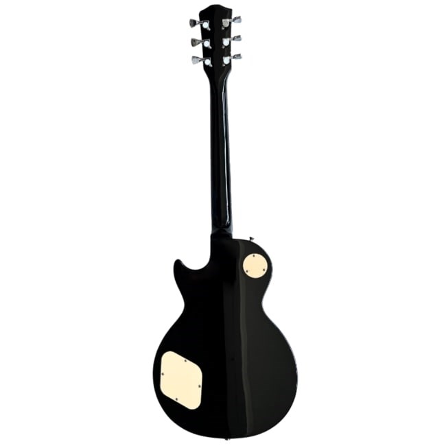 Kitarra elektrike V-tone VLP1, 4/4 39", stil Les Paul, e zezë