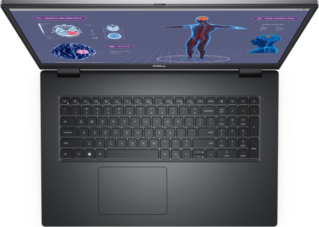 Laptop Dell Mobile Precision Workstation 7780, 17.3", Intel Core i7-13850HX, 32GB RAM, 1000GB SSD, Nvidia RTX 3500 Ada