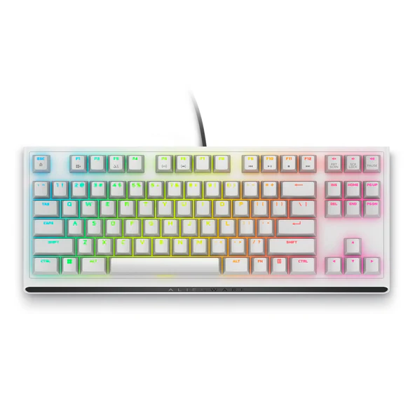 Tastierë Dell Alienware Tenkeyless AW420K, e bardhë