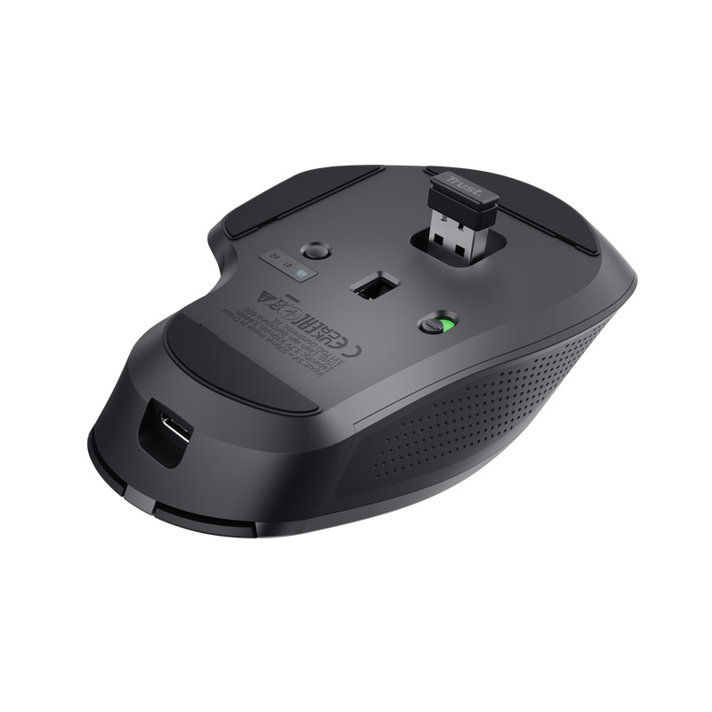 Maus Trust Ozaa+, optik, 3200 DPI, USB + Bluetooth, i zi