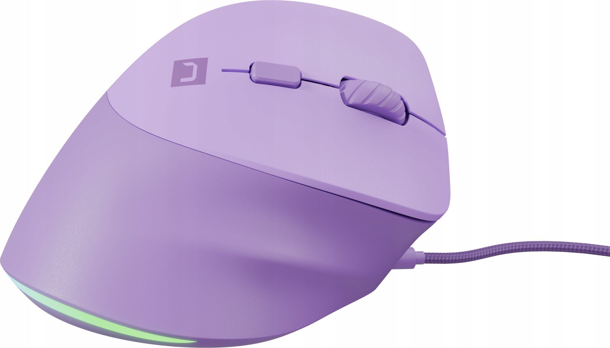 Mouse vertikal Natec CRAKE 2 PRO, optik, 6 butona, vjollcë