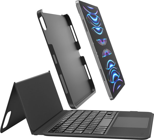 Tastierë Belkin Everyday Keyboard për iPad Air dhe iPad Pro, wireless, e zezë