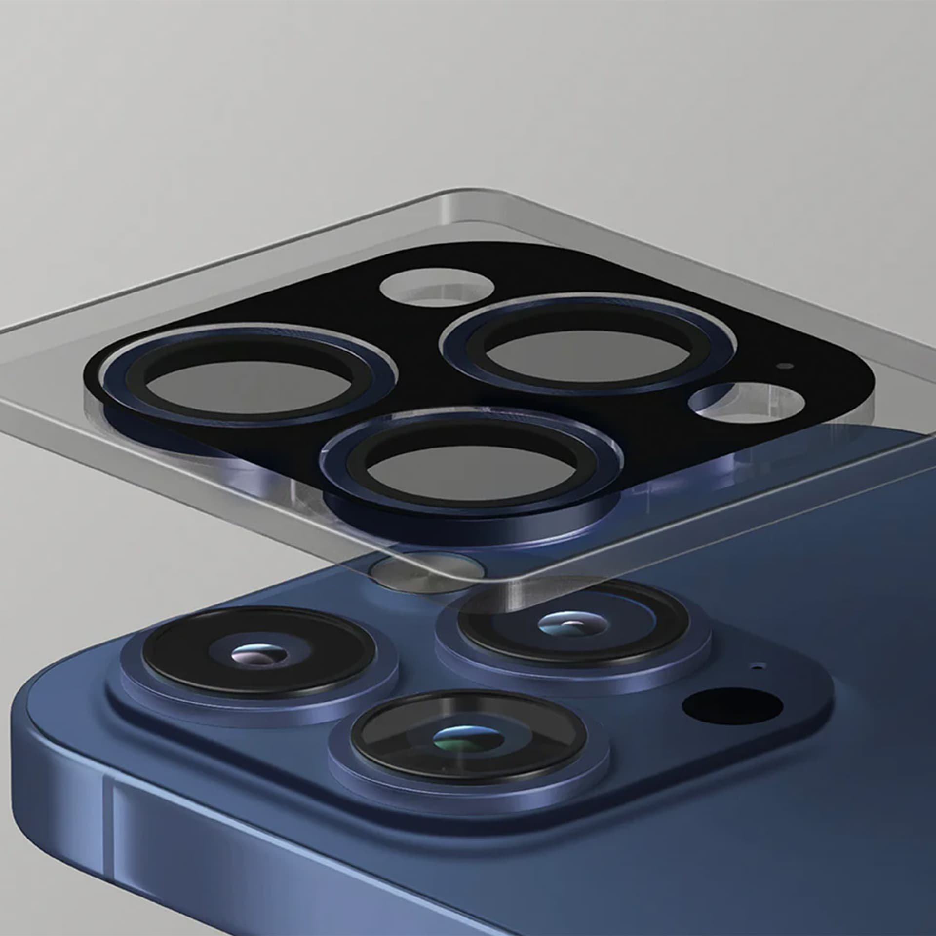 Mbrojtës kamerë Uniq Optix Aluminum për Samsung Galaxy Z Flip6, xham i temperuar, ngjyrë shimmer e bardhë