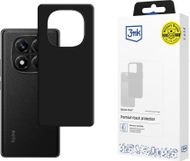 Këllëf silikoni 3mk për Xiaomi Redmi Note 14 Pro 5G, i zi