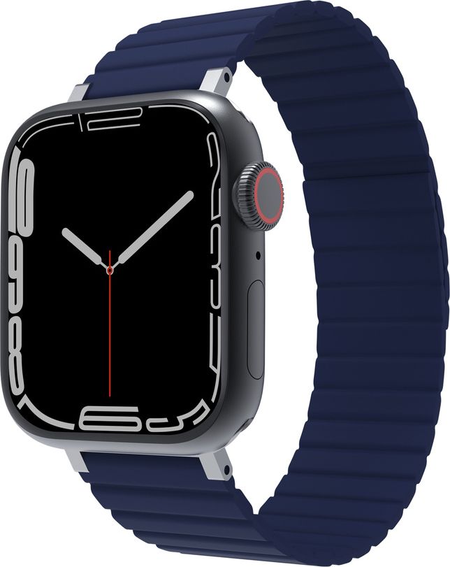 Rrip dore JCPal FlexForm për Apple Watch, 38/40/41mm, silikon, navy blue