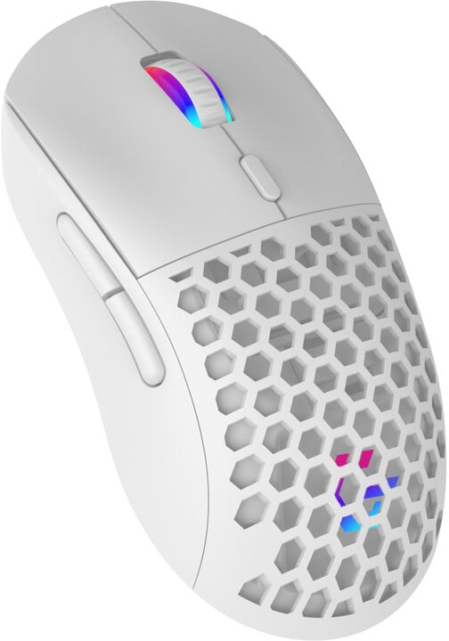 Maus CZC.Gaming Illusionist, i bardhë