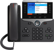 VoIP телефон Cisco UC Phone 8861, 5 линии, екран во боја, темен графит