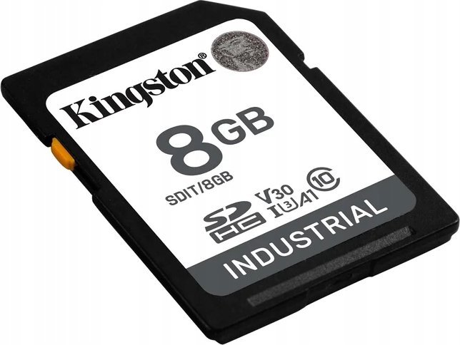 MicroSDHC Kingston Industrial UHS-I V30 card (SDIT/8GB), 8GB, klasa 10