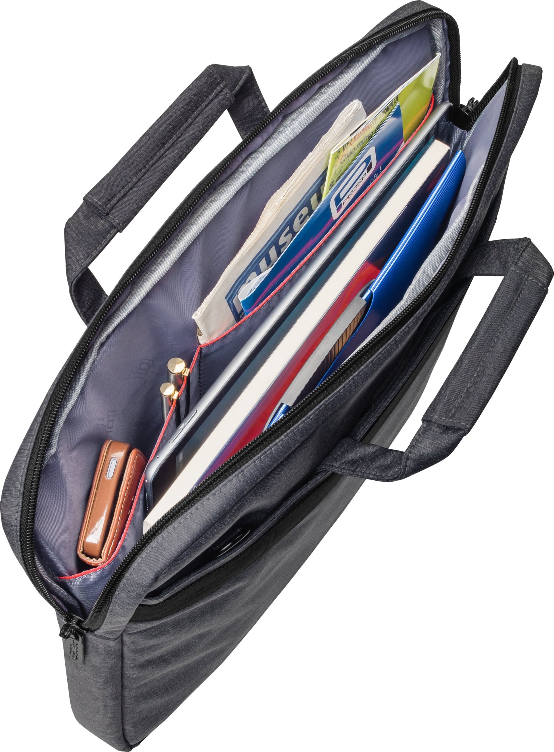Çantë laptopi PEDEA Elegance, 15.6", ndarje për tablet 11", gri