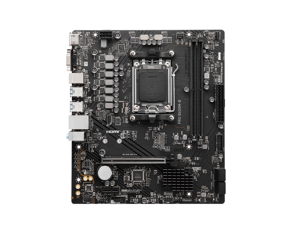 Матична плоча MSI PRO B650M-B AMD B650 Socket AM5 micro ATX
