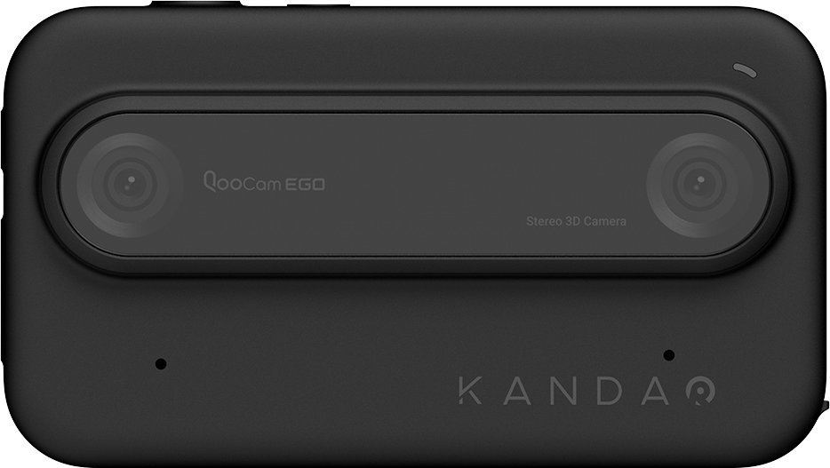 Kamerë 3D Kandao QooCam EGO QG701, video 3D, kompakte, e zezë