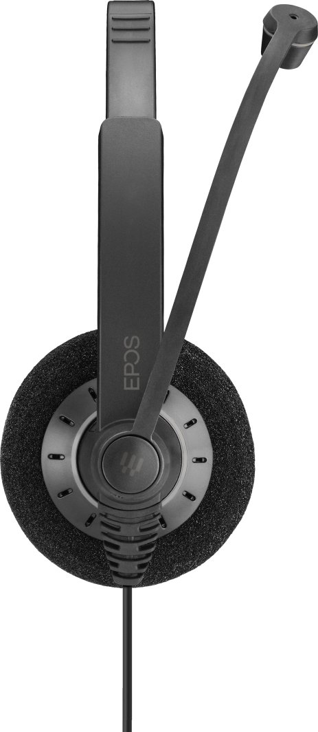 Kufje me mikrofon Epos Sennheiser Impact SC 60, me kabllo, stereo, argjend dhe e zezë