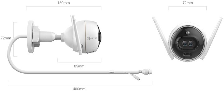 Kamerë e jashtme EZVIZ C3X Dual Lens