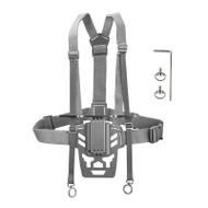 Parzmore trupi Sunnylife për DJI RC Plus, rripa të rregullueshëm, gri